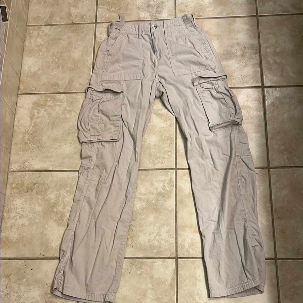 Men's Gray Cargo Pants